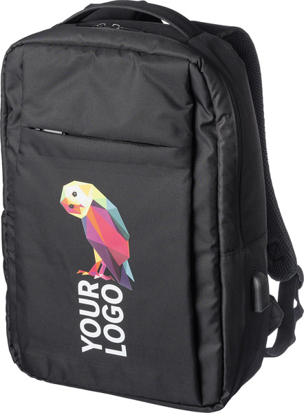 Mochila para portátil RPET (300D) Jesse