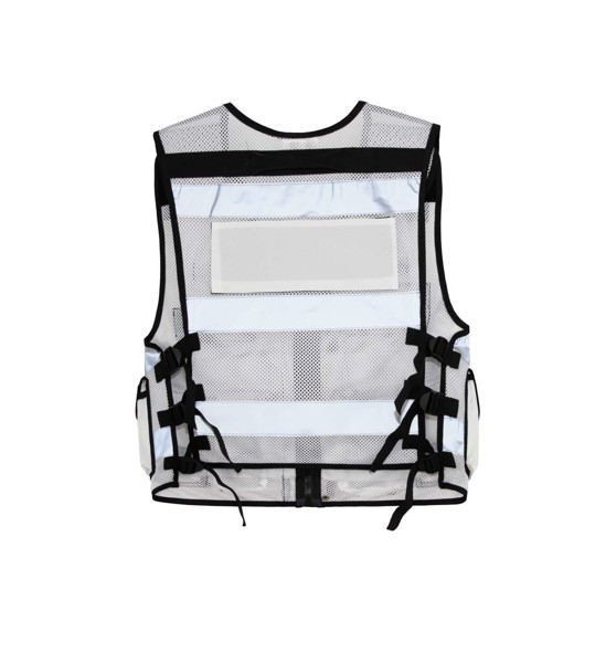 Mesh Tactical Vest  "Sparta" - White / 2XL/4XL