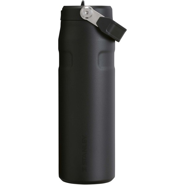 Bouteille d'eau de 700 ml avec paille rabattable Stanley IceFlow™ 2.0 - Noir