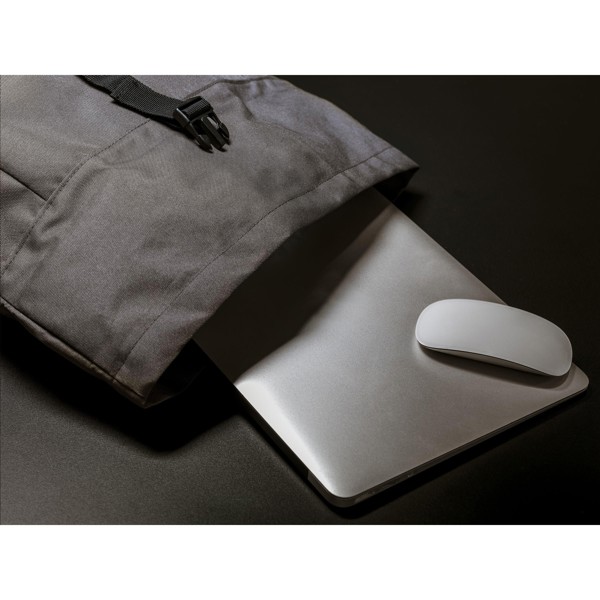 Nolan Recycled RPET backpack - Grey