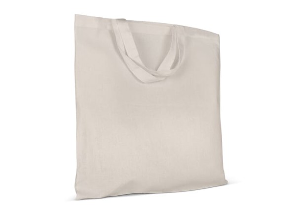 Shoulder bag cotton OEKO-TEX® 140g/m² 38x42cm short handle