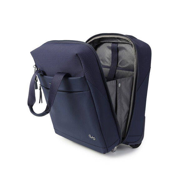 BENTO | Geantă pentru laptop cu roți 15.6" + RFID (dimensiune cabină) - Hedgren - Peacot Blue