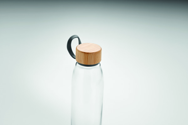 Steklenica Fjord, pokrov iz bambusa, 500 ml
