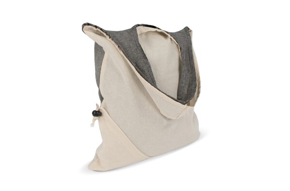 Einkaufstasche Recycelte Baumwolle OEKO-TEX® 140g/m² 38x42cm