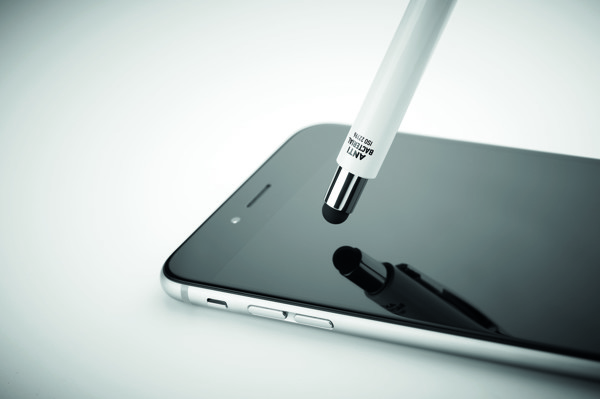 Antibacterial stylus ballpen Blanquito Clean