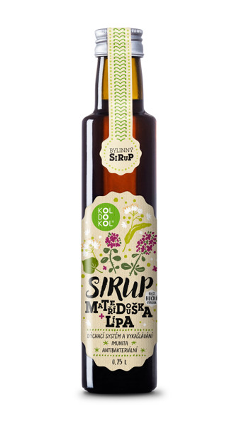 Mateřídouška a lípa sirup 250 ml