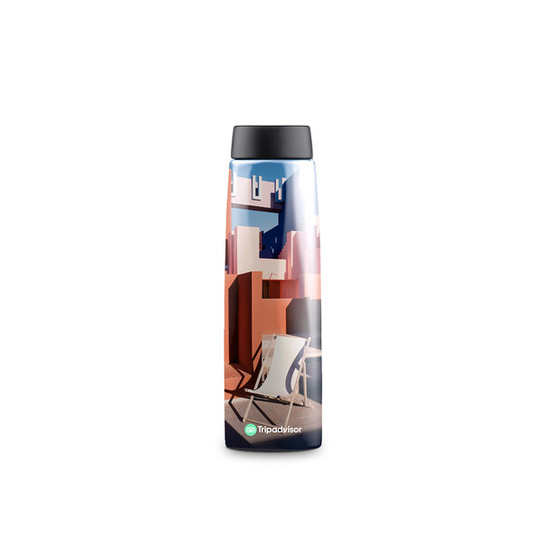 CALYPSO 880 - 360° - BND880 - Bouteille isotherme en acier inoxydable recyclé à double paroi, 500 ml/17 oz - Finition mat