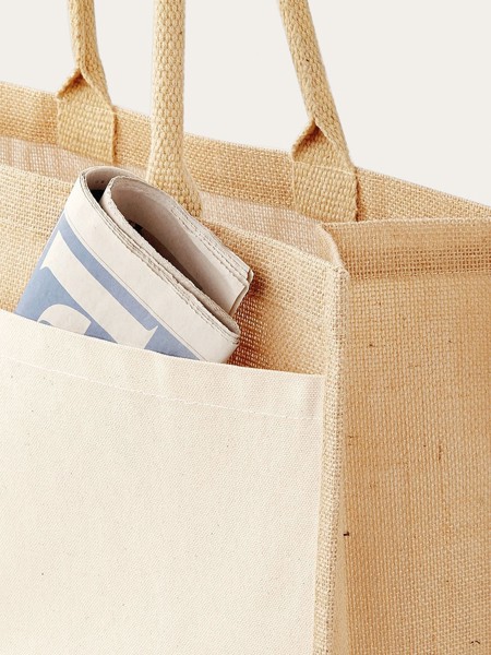 Cotton Pocket Jute Shopper