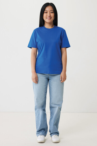 T-shirt léger en coton recyclé Iqoniq Sierra - Bleu Royal / XS