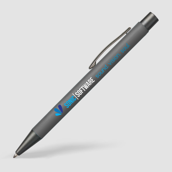 Stylo Bowie Softy - Gris / Laser 360