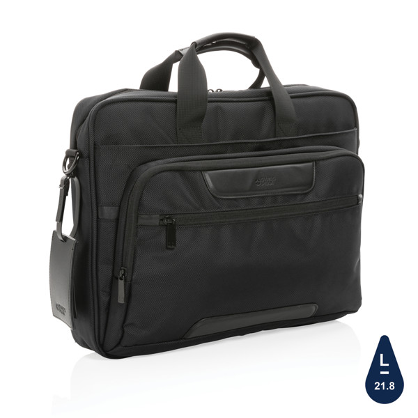 Swiss Peak AWARE™ RPET Voyager 15.6" laptop bag