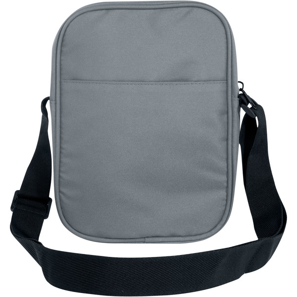 Sac bandoulière Byron de 2 L recyclé certifié GRS - Gris