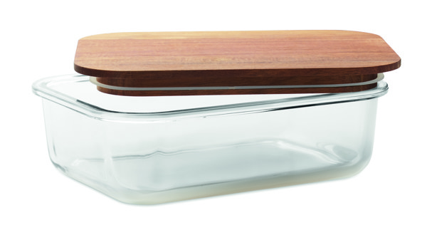 Lunch box en verre 800ml Vitrio Lunch - Transparent
