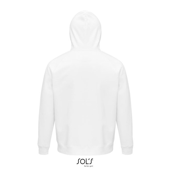 STELLAR UNISEX HOODED SWEAT - White / L