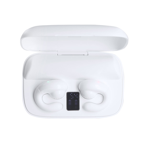 Auricolari Power Bank Haxel - Bianco