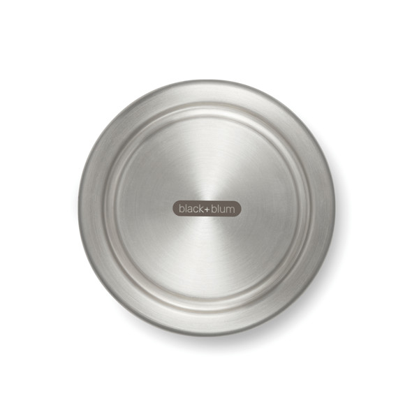 Black+Blum Glass Lunch Bowl 750ml - Silver
