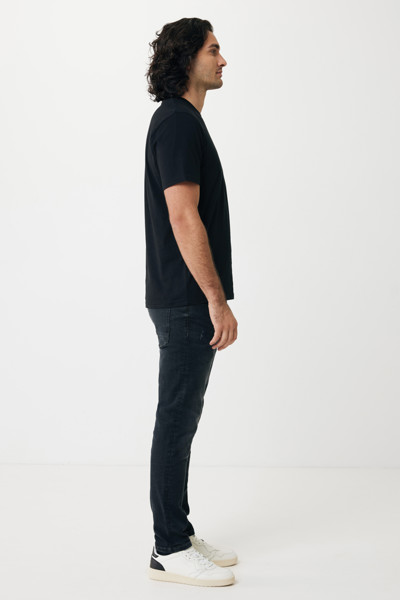 T-shirt léger en coton recyclé IQONIQ Sierra - Noir / XXS