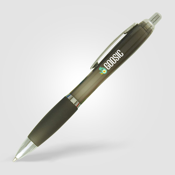Stylo Sophistiqué Clair - Gris Fumée / Jet d’encre 4 couleurs