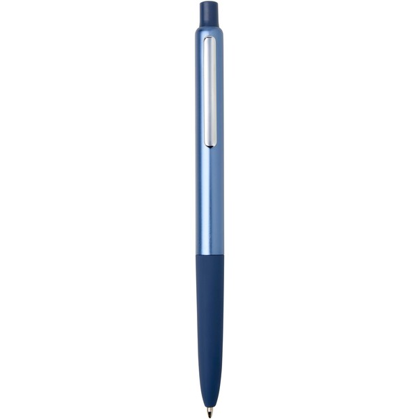 Soffit recycled aluminium click anodized ballpoint pen (blue ink) - Ocean Blue