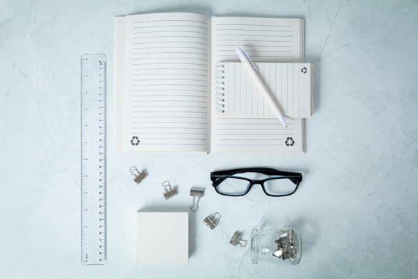 Milk Carton Notebook Relact Note - White