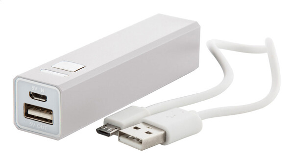 Powerbank Balzur - Weiß
