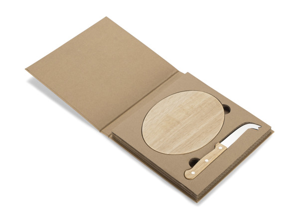 Knife with cheese board GORGONZOLA