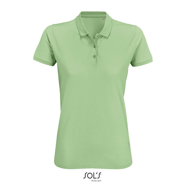 PLANET WOMEN Polo 170g - Frozen Green / XL