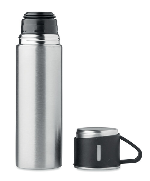 Butelka dwuścienna 420 ml Tonia - Matt Silver