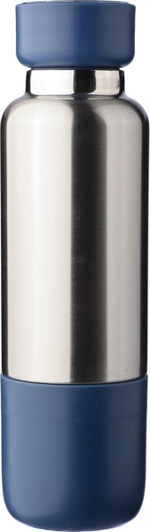 Gourde double paroi de 500 ml en acier inoxydable Zev - bleu