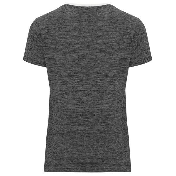 T-Shirt Zolder Woman - White/Heather Black / L