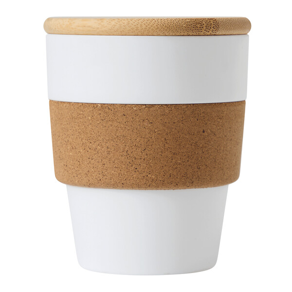 Drink Mug Travel Grip - White