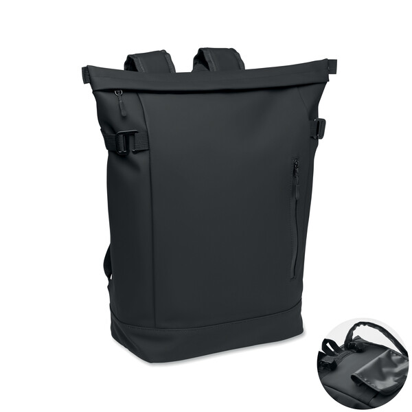 PU bicycle laptop backpack 20L Ride Backpack - Black