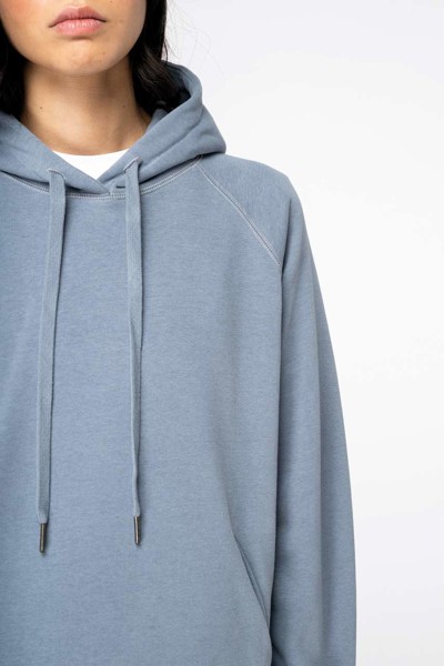 Ladies' Eco-Friendly Raglan Hooded Sweatshirt - XS