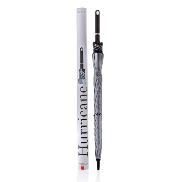 Xd Design hurricane umbrella, 1200 mm diameter - Grey