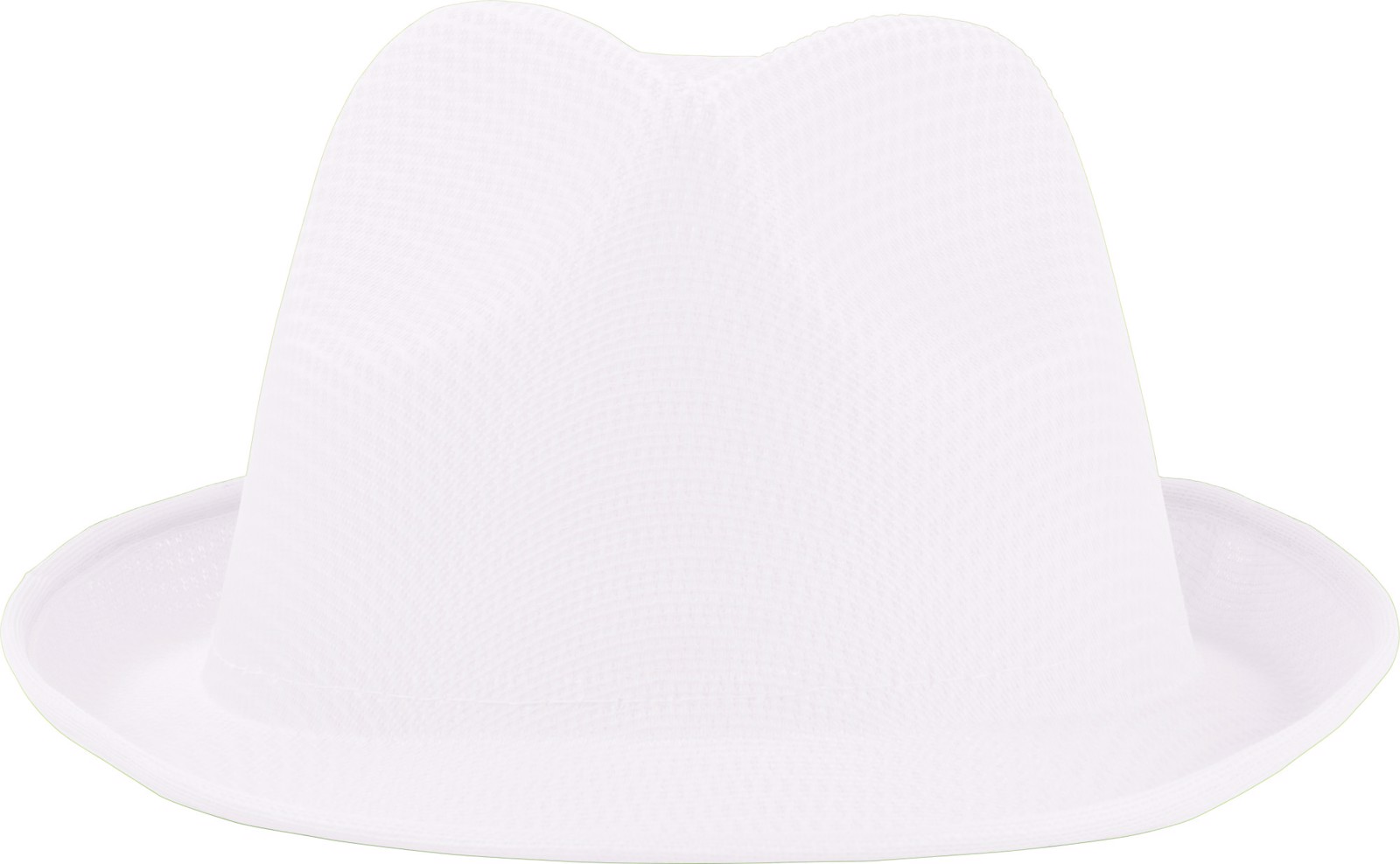 Polyester hat - White