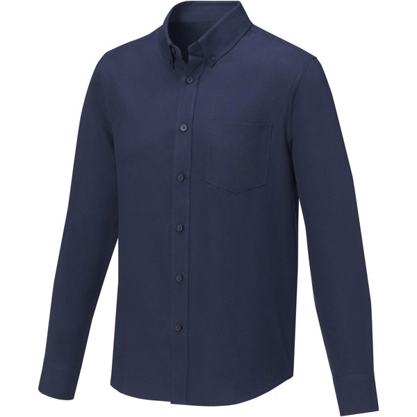 Pollux 130 g/m2 long sleeve men's shirt - Navy / L