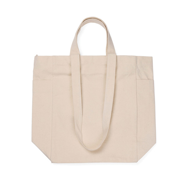 Taška na zip VINGA Hilo z recykl. canvas AWARE™ - Off White