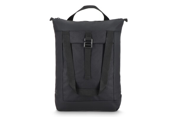 Sac à dos pour ordinateur portable rPET 600D Navi 36 x 40 x 10 cm - Noir