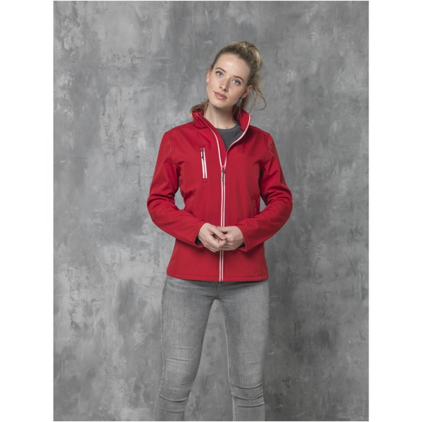 Orion women's softshell jacket - Solid Black / M