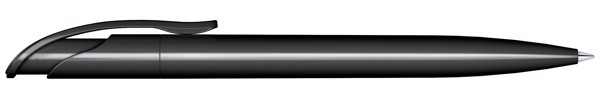 Senator® Challenger Polished, Push Ball Pen - Black