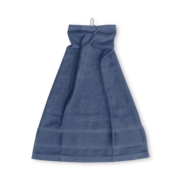 GOLFI. Viacerofunkčný bavlnený uterák (430 g/m²) - Modrá