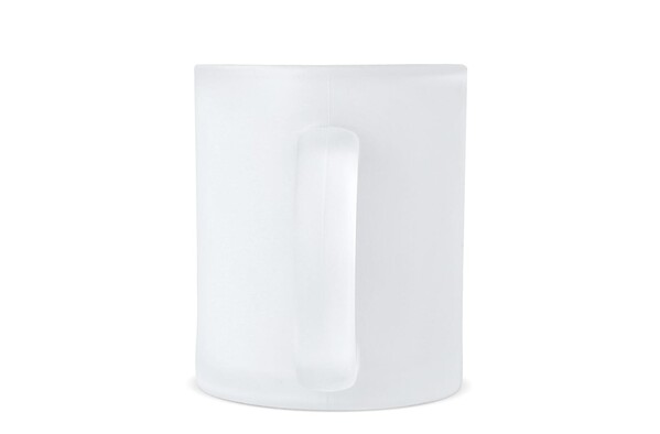 Mallorca subli frosted glass mug 335ml