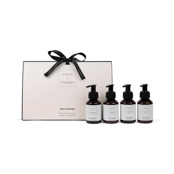 VINGA x TGL body and hand care gift set