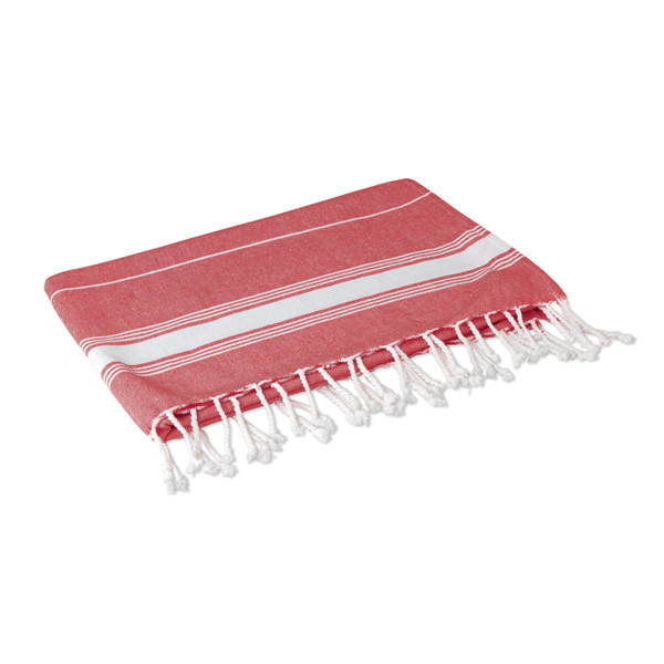 Asciugamano in cotone Malibu - Rosso