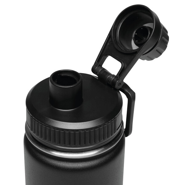 Insulated Drinking Bottle Army Style - Black