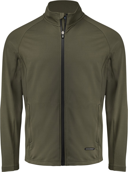 Men's Fleece Jacket Cutter & Buck | Adapt Jacket Men - Ivy Green / XXL