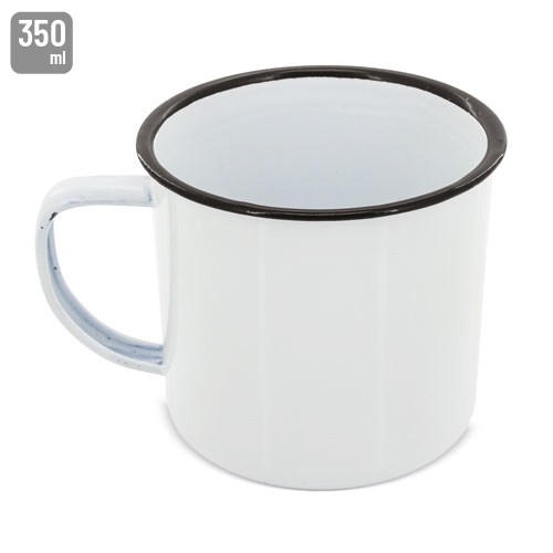 Mug metálica esmaltada -