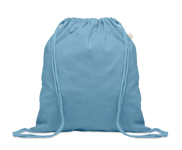 Shopper in cotone riciclato Cabetri Colour - Petrolio