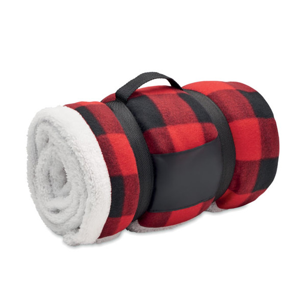 RPET sherpa fleece blanket Shermatt