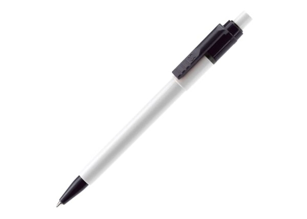 Ball pen Baron Colour hardcolour - White / Black